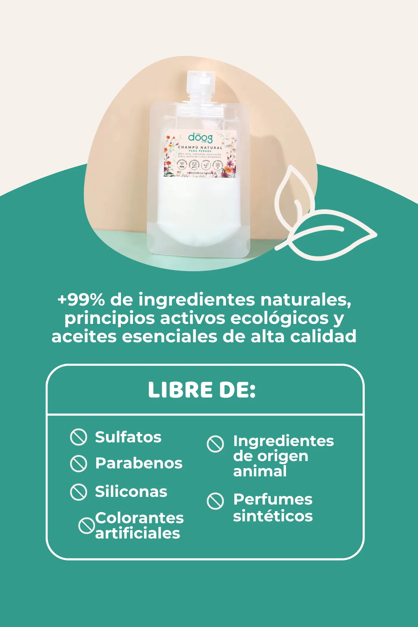 Mini talla champú - Image 2